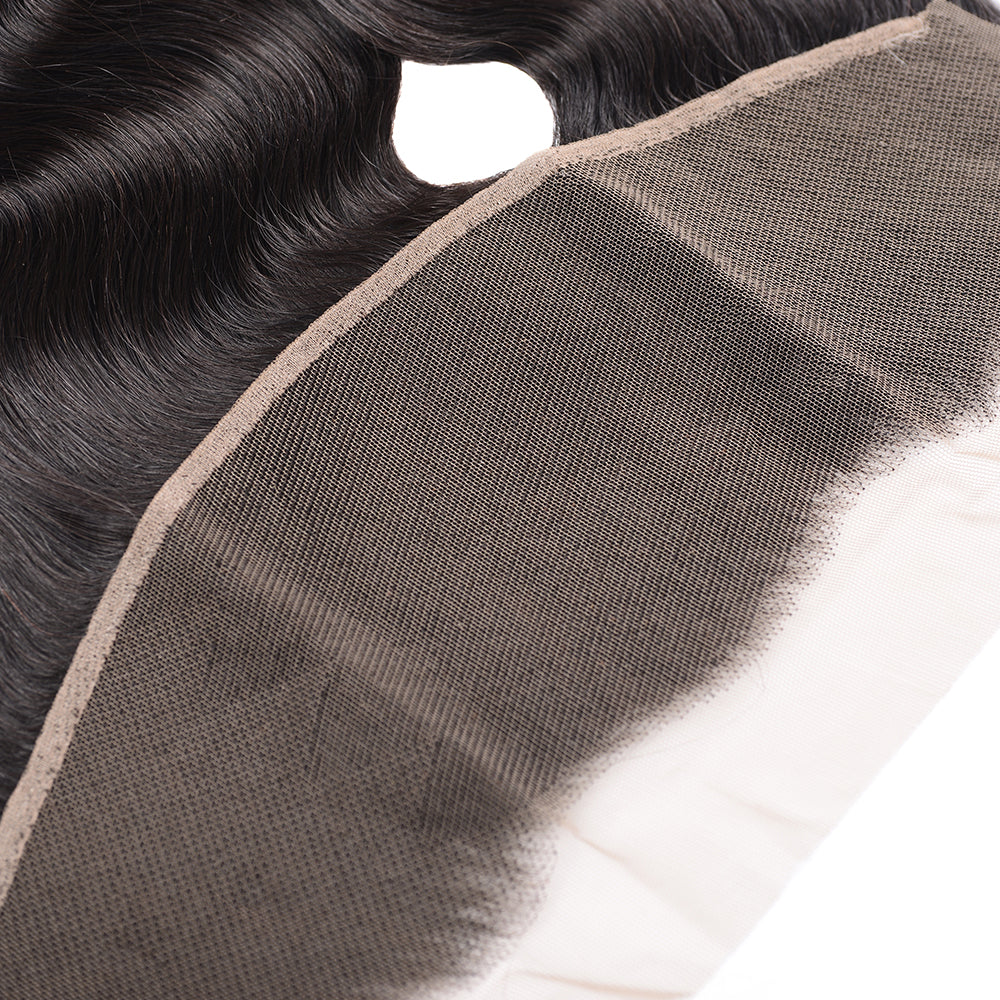 Center Wig Remy Hair 13x4 Body Wave Frontal