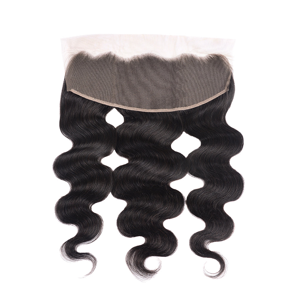 Center Wig Remy Hair 13x4 Body Wave Frontal