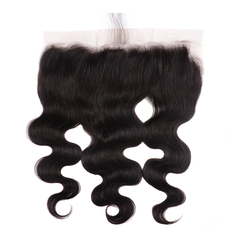 Center Wig Remy Hair 13x4 Body Wave Frontal