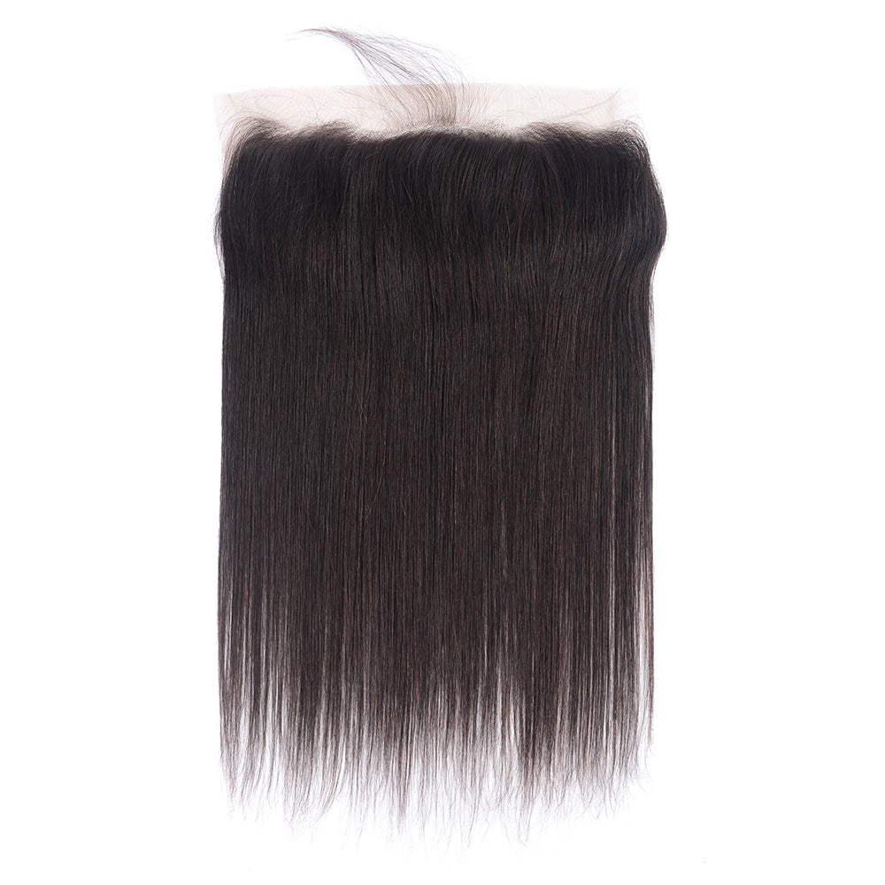 Center Wig Remy Hair 13x4 Straight Frontal