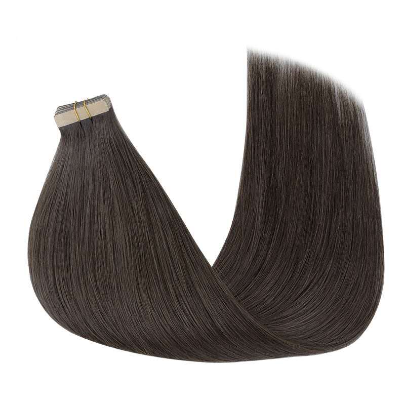 Center Wig Asian Raw Hair Tape In Hair Extensions