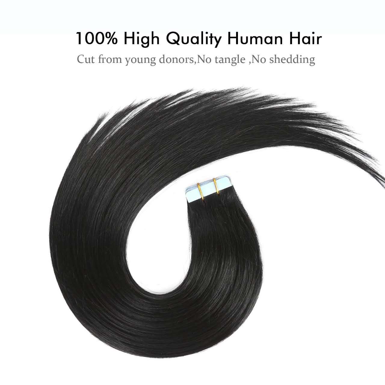 Center Wig Asian Raw Hair Tape In Hair Extensions