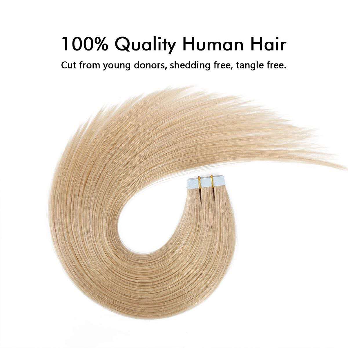 Center Wig Asian Raw Hair Tape In Hair Extensions