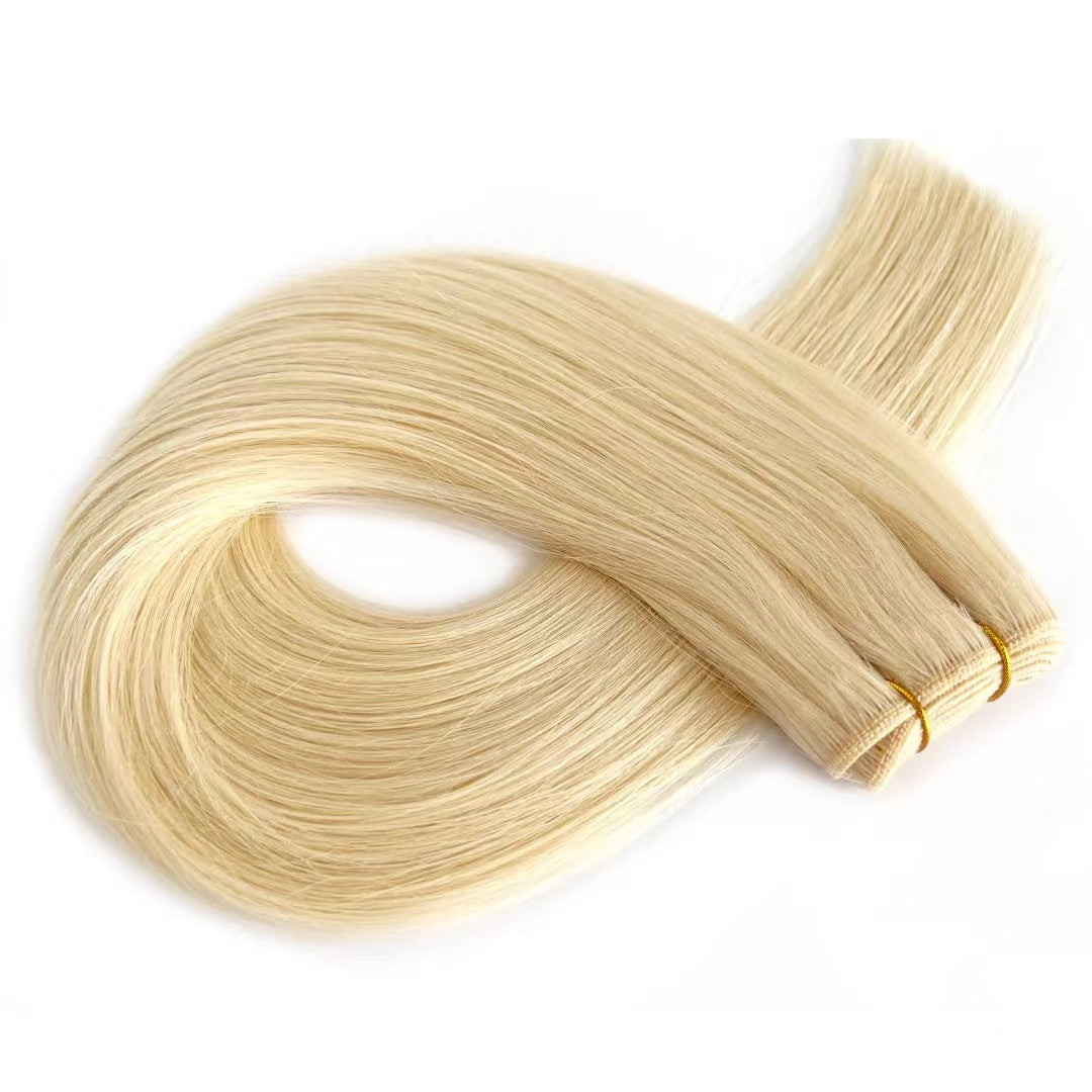 Center Wig Asian Raw Hair Straight Hair Extensions