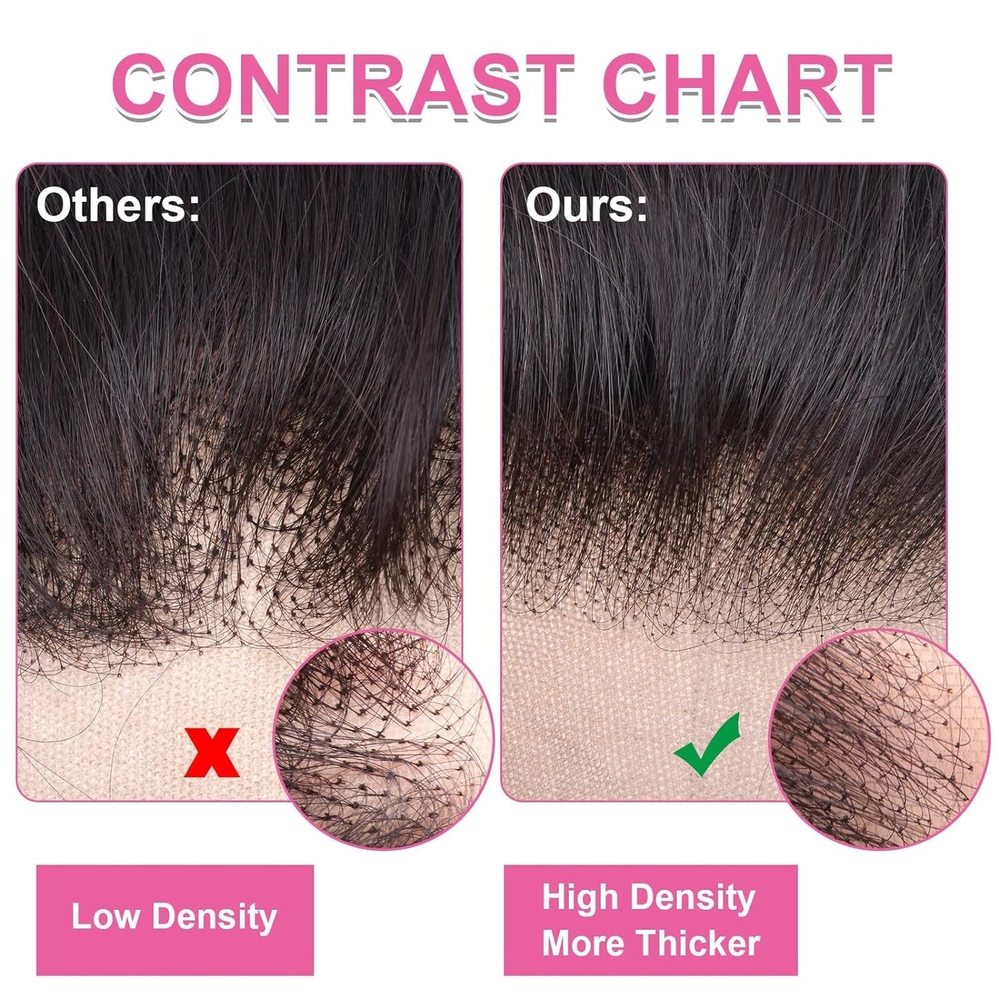 Center Wig 13x4 Straight Lace Front Wig Natural Black Remy Hair Bob
