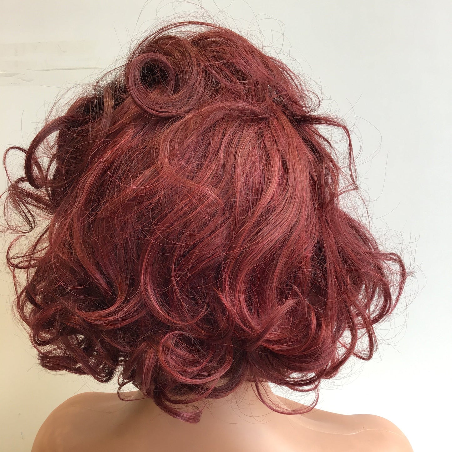 Center Wig 13x4 Loose Wave Lace Front Wig Color Remy Hair 8 Inch