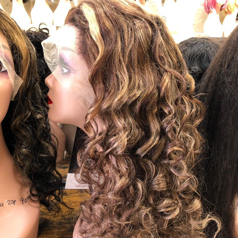 Center Wig 13x4 Promo Wig Remy Hair 22 Inch