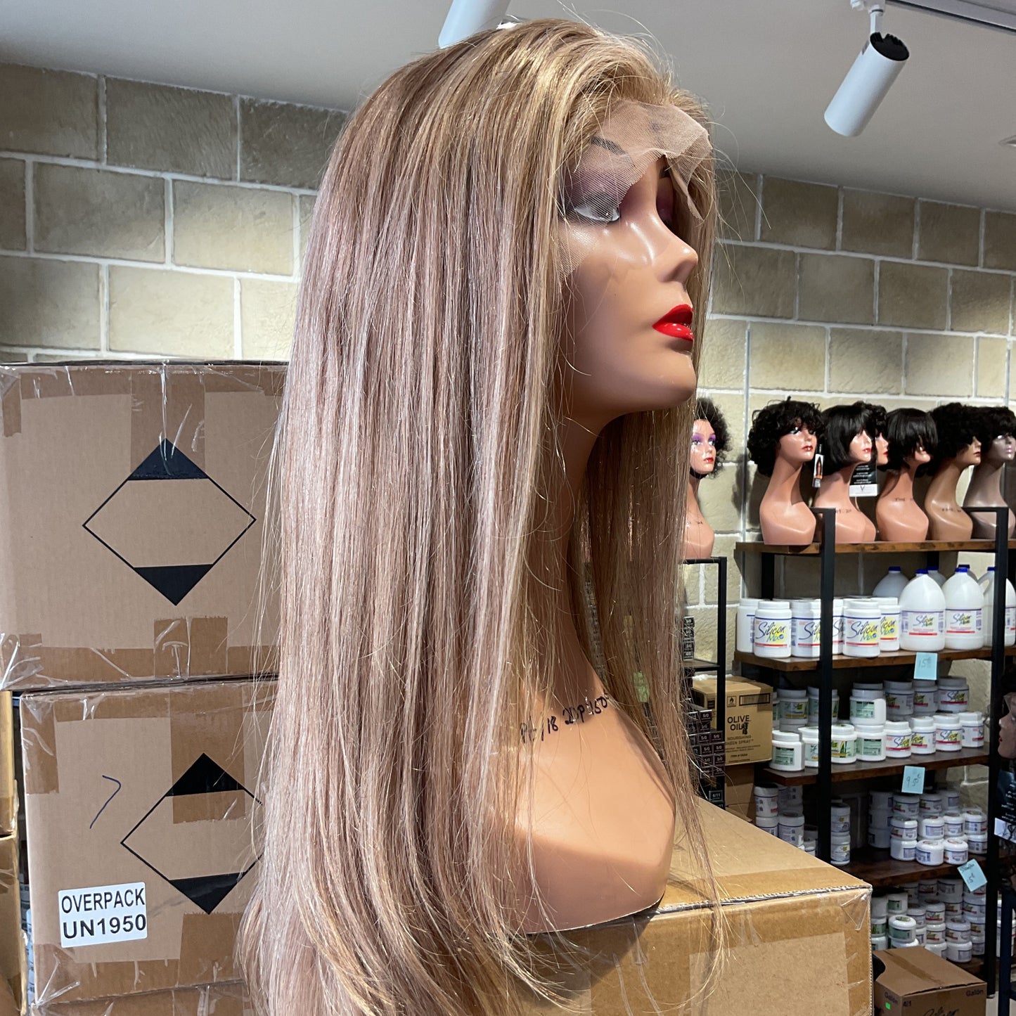 Center Wig 13x4 Promo Wig Remy Hair 22 Inch
