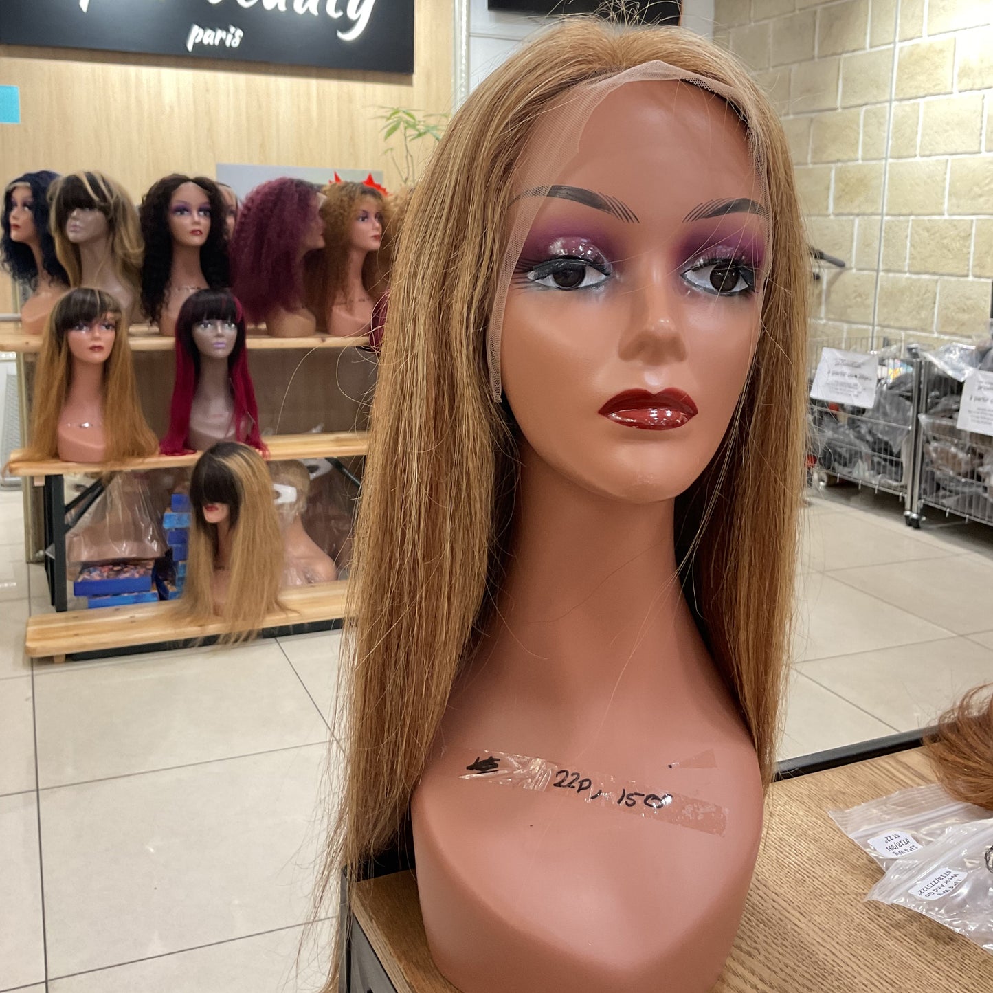 Center Wig 13x4 Promo Wig Remy Hair 22 Inch