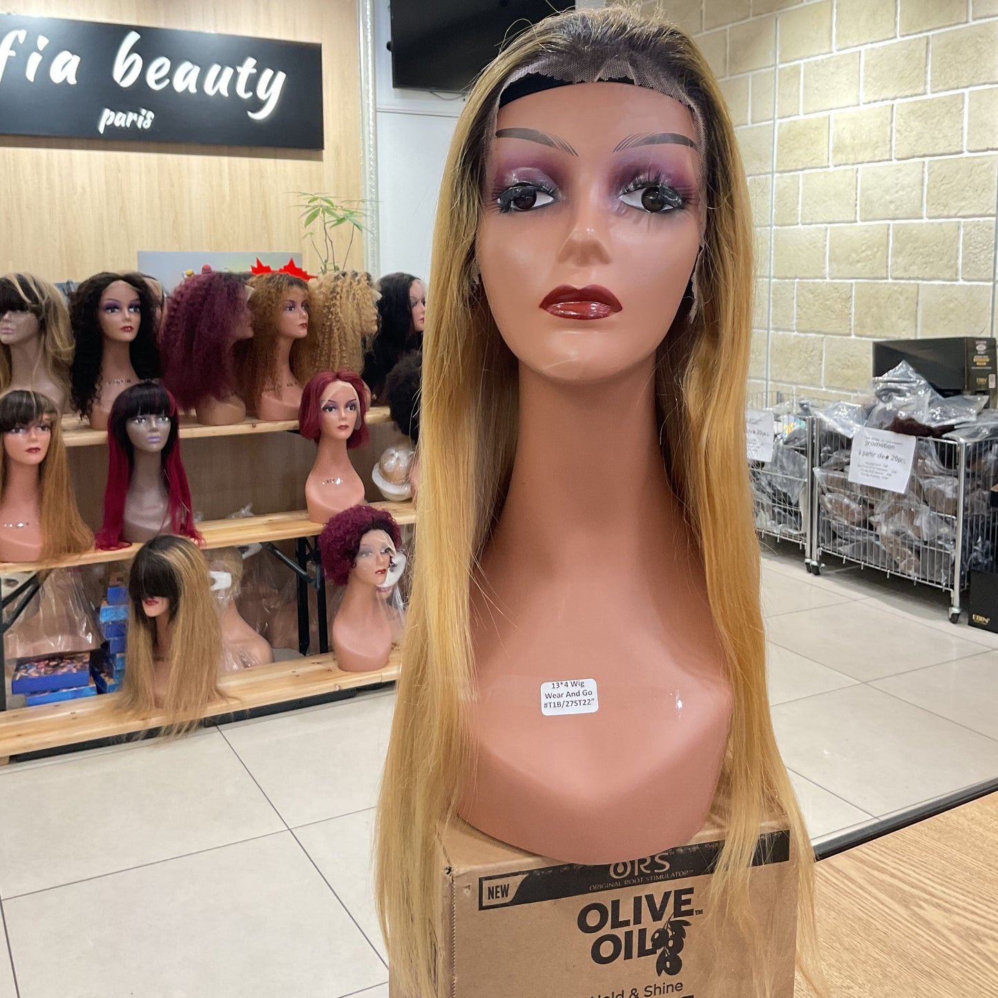 Center Wig 13x4 Promo Wig Remy Hair 22 Inch