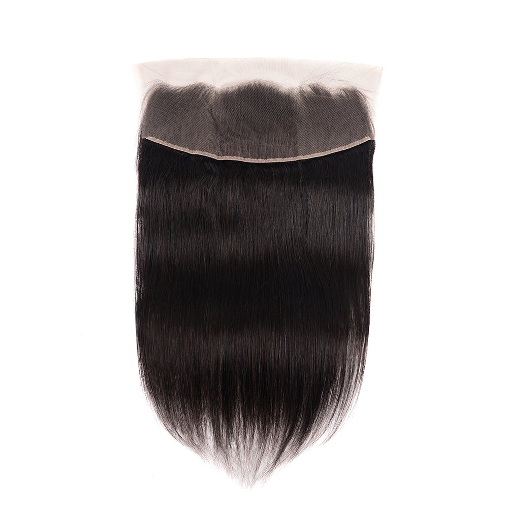 Center Wig Remy Hair 13x4 Straight Frontal