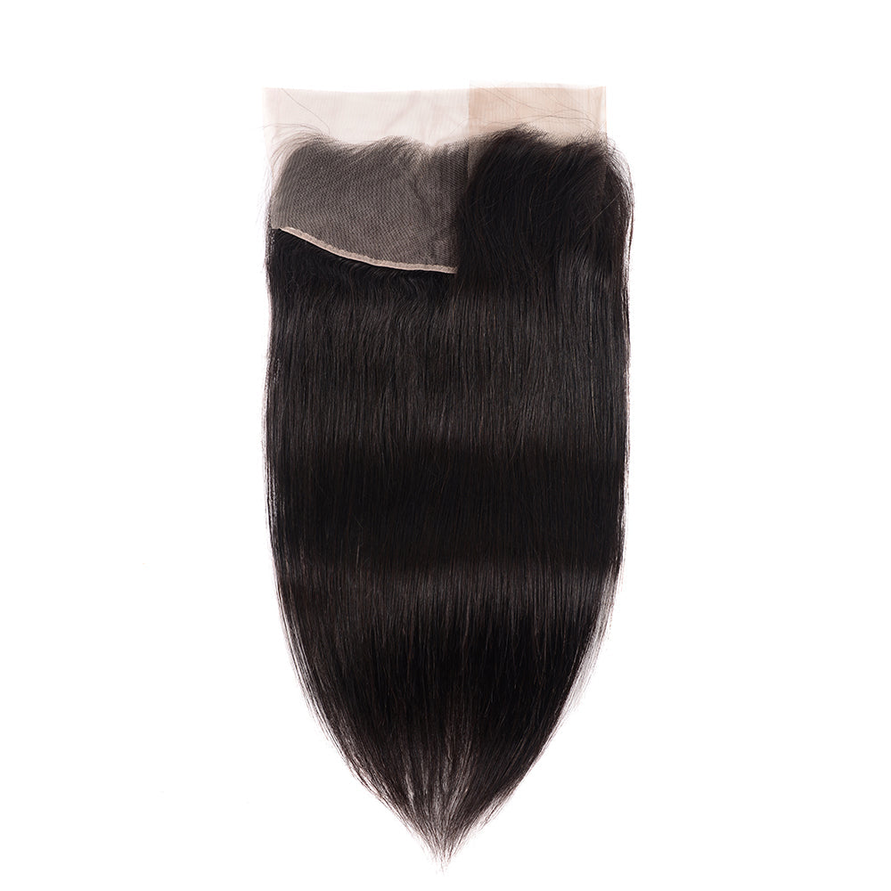 Center Wig Remy Hair 13x4 Straight Frontal
