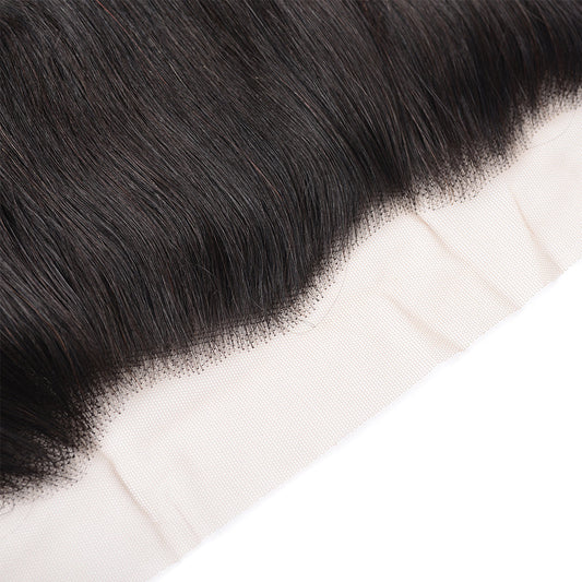 Center Wig Remy Hair 13x4 Straight Frontal