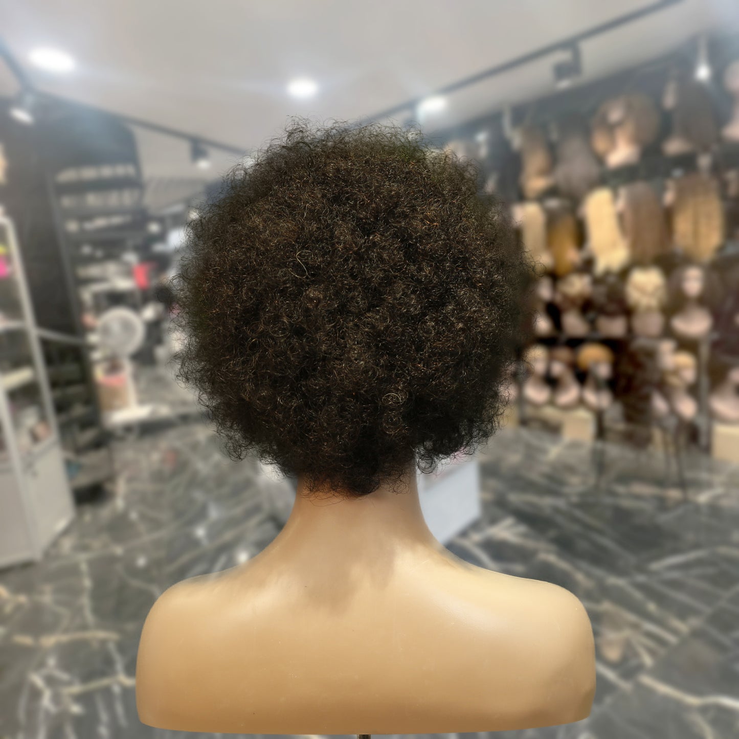 Center Wig Machine-Made Color Wig Remy Hair