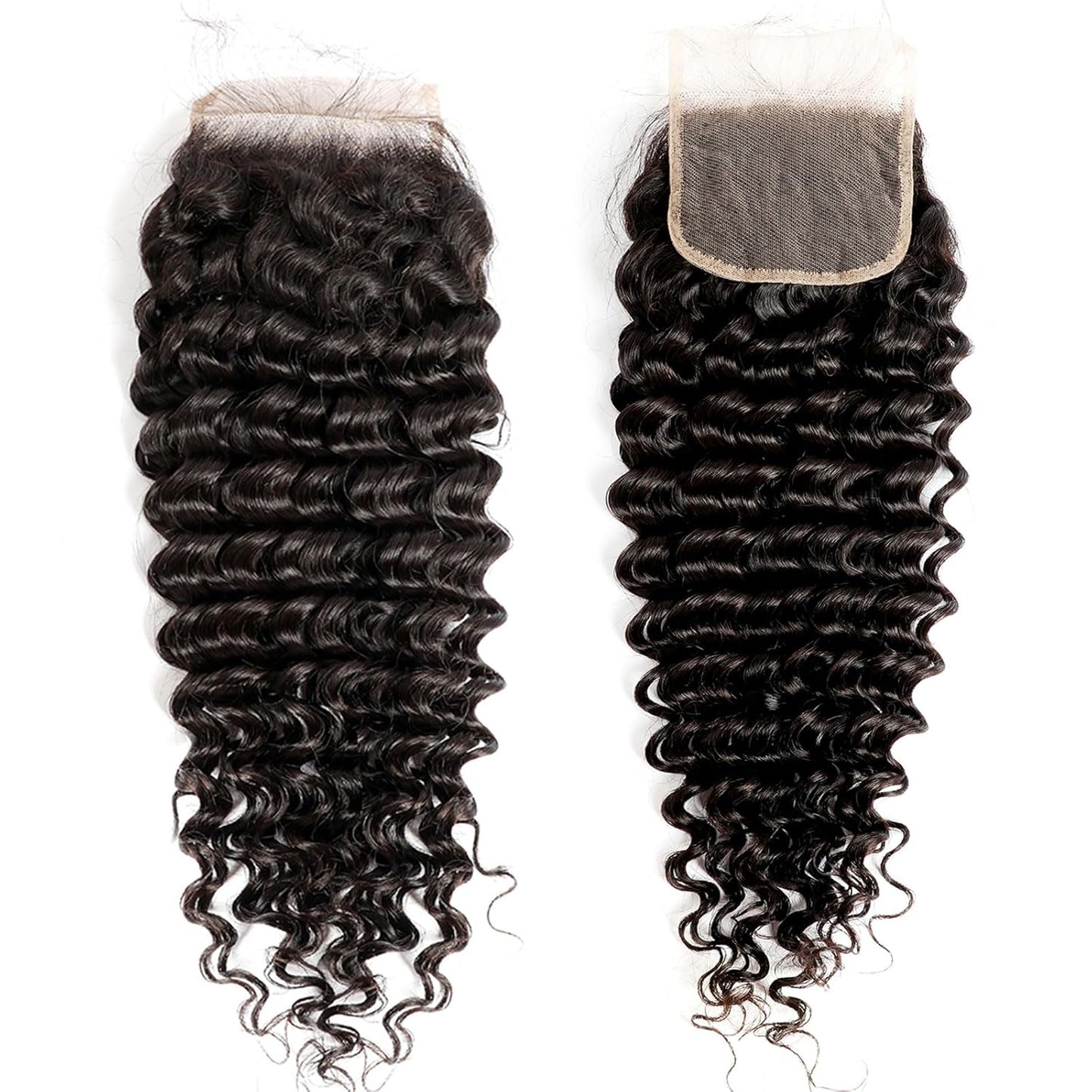 Center Wig Remy Hair 5x5 Closure