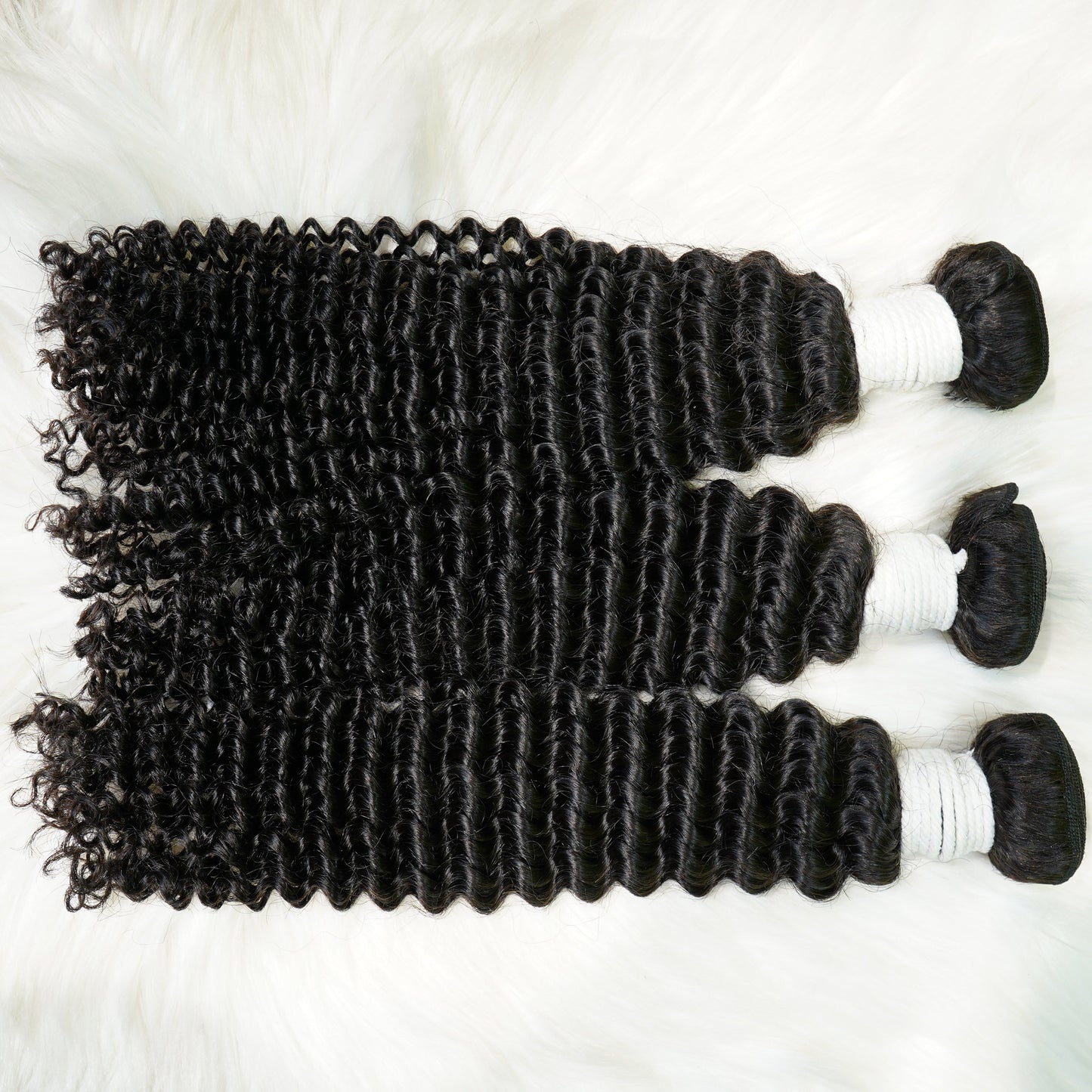 Center Wig Remy Hair Black Kinky Curly Bundles Brazilian weaving