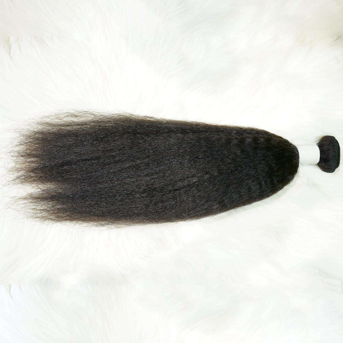 Center Wig Remy Hair Black Yaki Straight Bundles Brazilian weaving