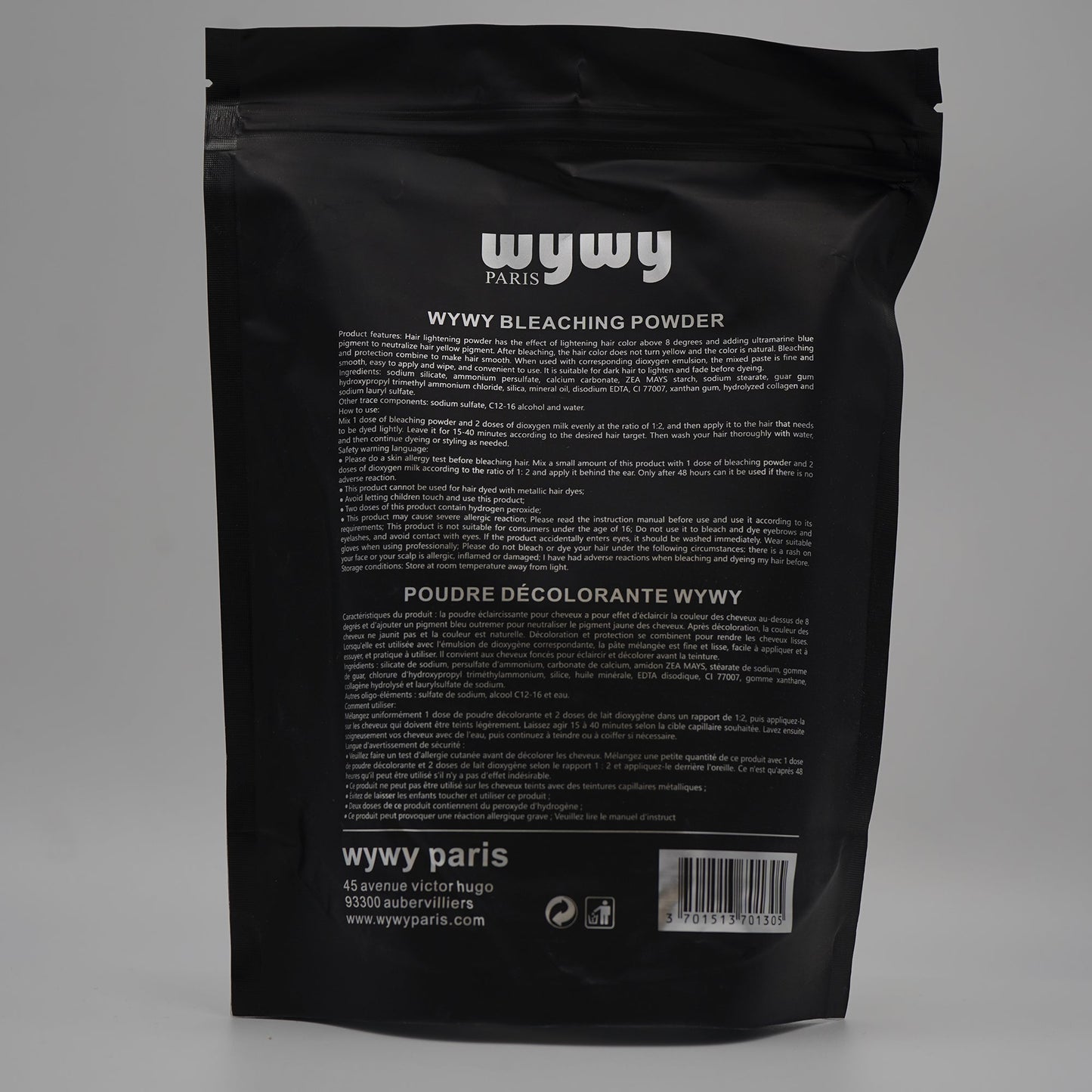 Wywy poudre bleu