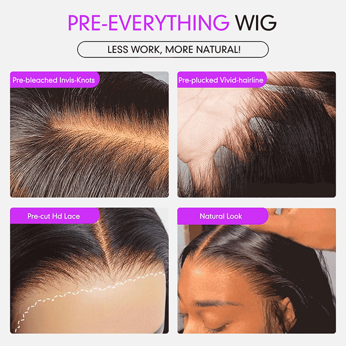 Center Wig 13x4 Straight Bob Lace Front Wig Natural Black Asian Raw Hair