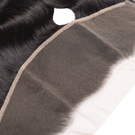 Center Wig Remy Hair 13x4 Body Wave Frontal