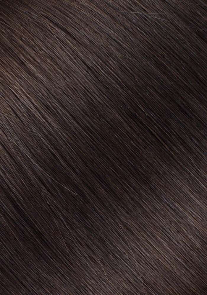Center Wig Asian Raw Hair Straight Ponytail Hair Extensions