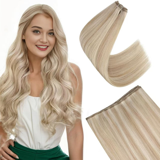 Center Wig Asian Raw Hair Straight Hair Extensions