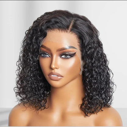 Center Wig 13x4 Promo Bob Wig Remy Hair 12 Inch