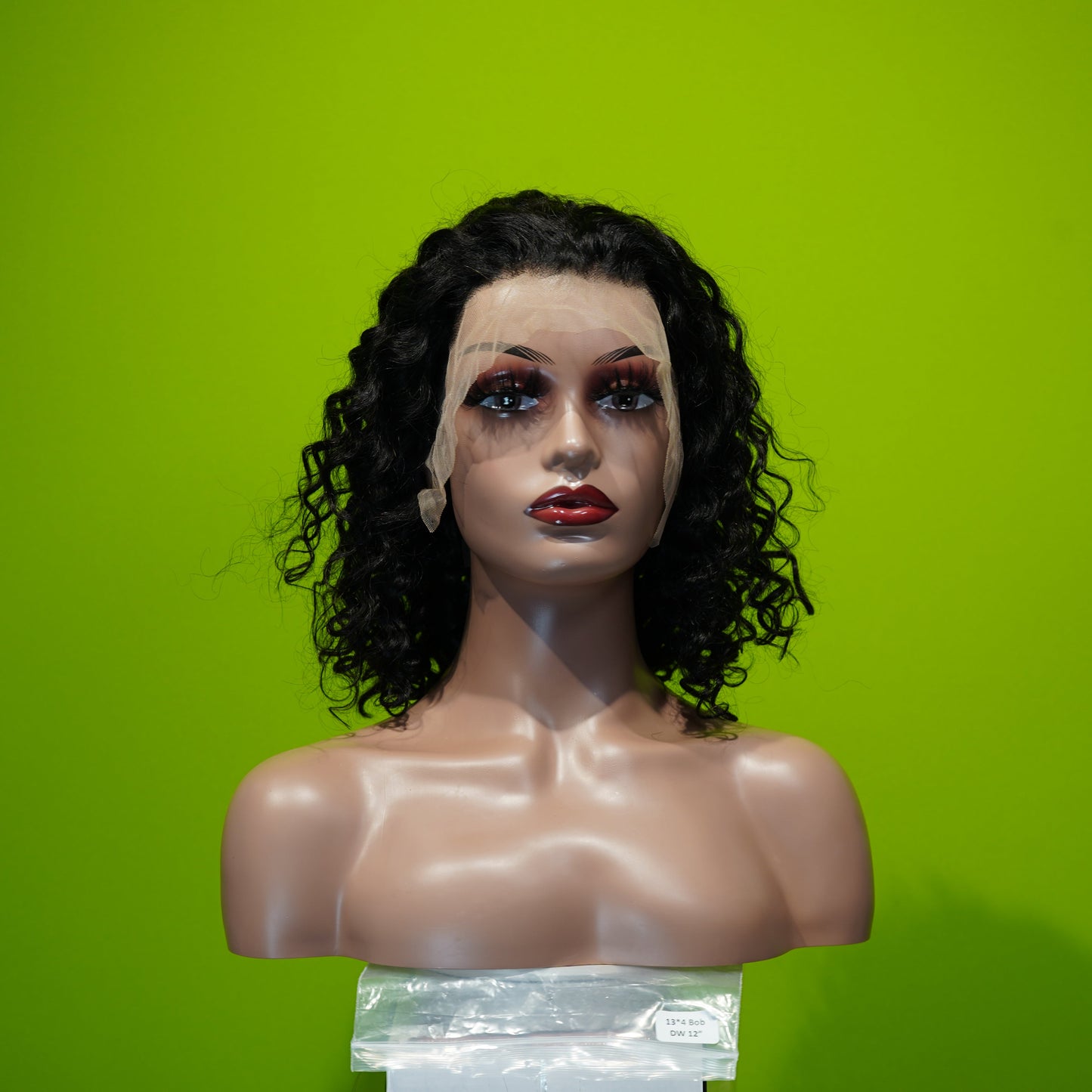 Center Wig 13x4 Promo Bob Wig Remy Hair 12 Inch