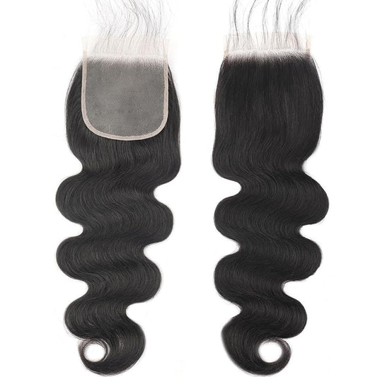 Center Wig Remy Hair 5x5 Closure