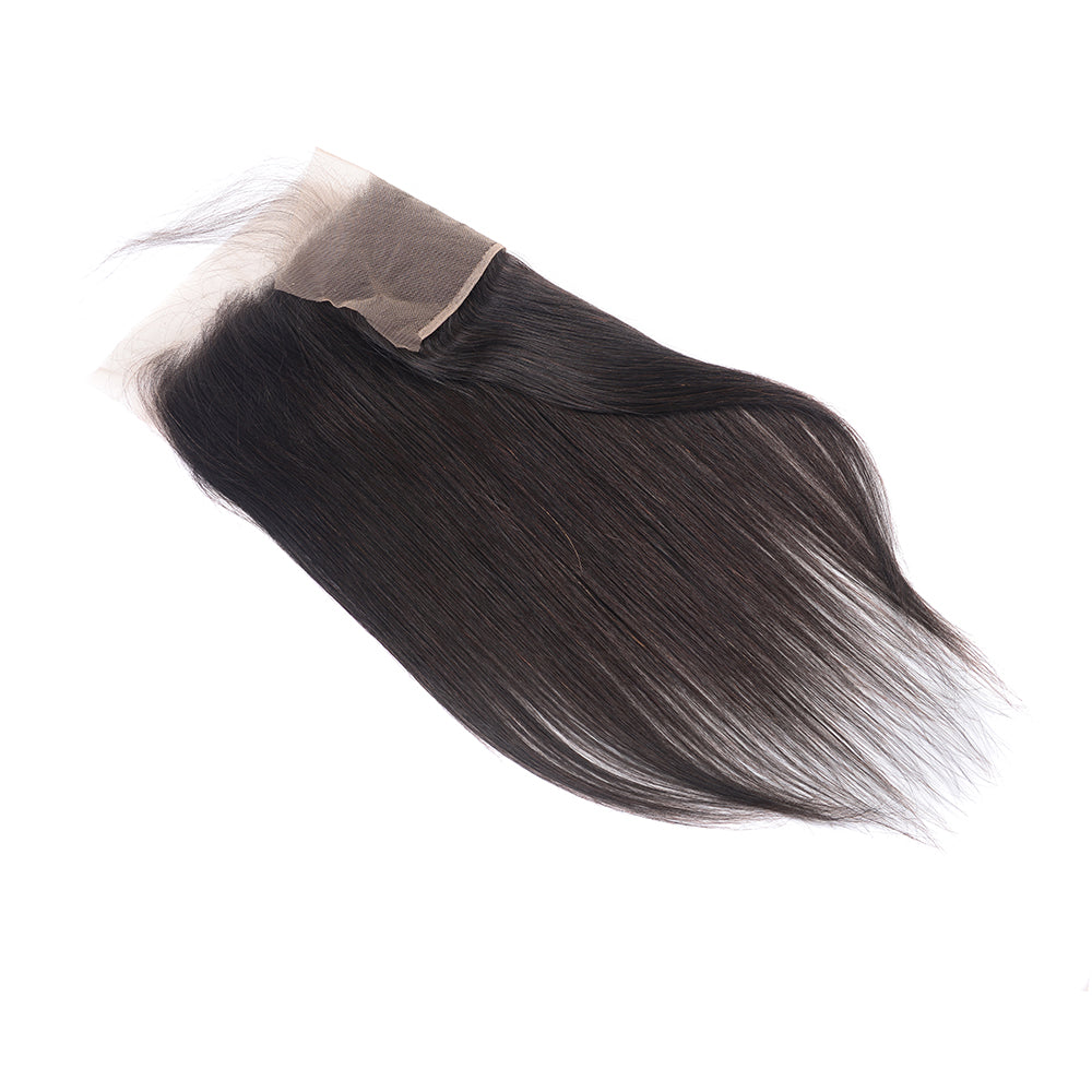 Center Wig Remy Hair 13x4 Straight HD Frontal