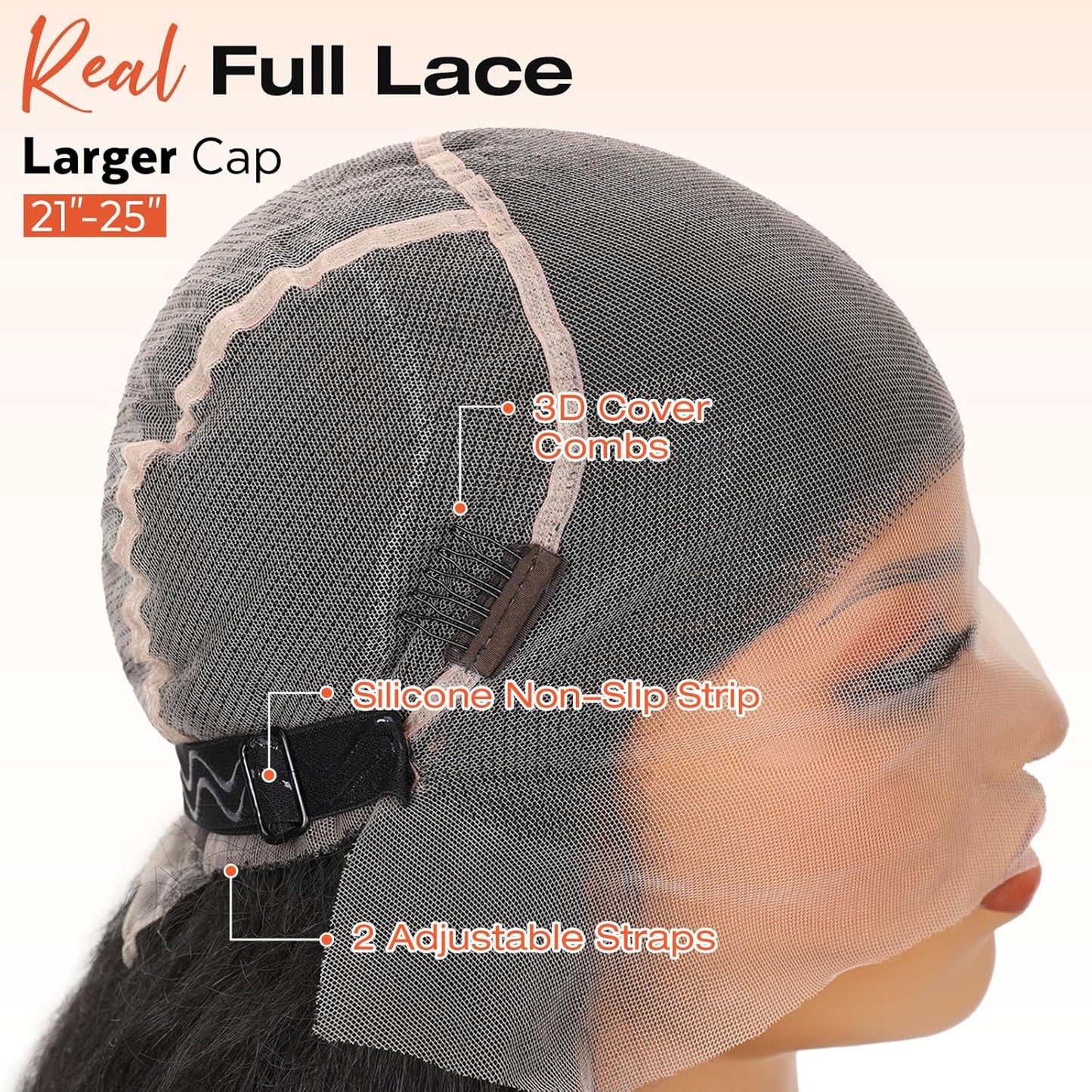 Center Wig Straight Full Lace Wigs Remy Hair